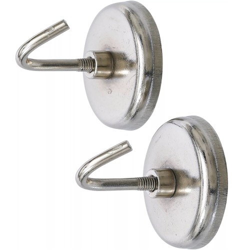Soporte Magnético tipo Gancho BGS DIY 79913 35mm 3,5kg 2u Soporte Magnético tipo Gancho BGS DIY 79913 35mm 3,5kg 2u