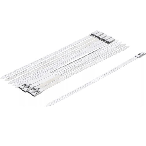 Precinto de Acero Inox BGS DIY 80780 7mm 20cm x10u Precinto de Acero Inox BGS DIY 80780 7mm 20cm x10u