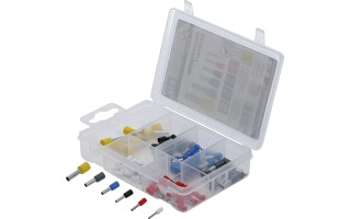 Terminales Tubulares Aislados BGS DIY 88176 93pzs 0,5-6mm2 Terminales Tubulares Aislados BGS DIY 88176 93pzs 0,5-6mm2