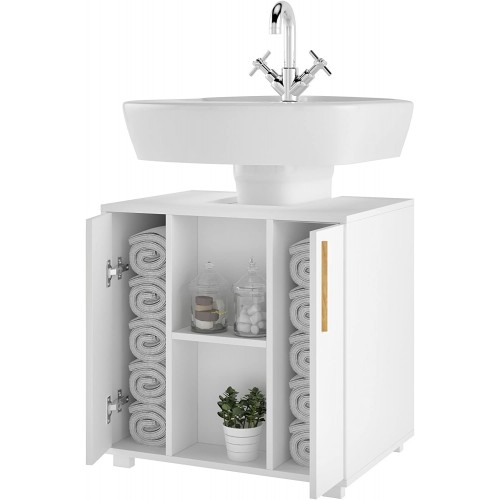 Mueble de Baño para Lavatorio BRV BBN-08 Blanco