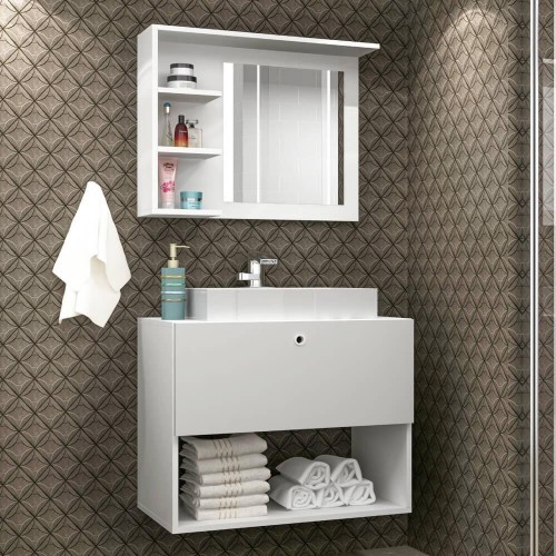 Mueble de Baño BRV BBN-12 2pzs Blanco