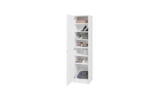 Zapatero Alto BRV BST-16 con Espejo Blanco Zapatero Alto BRV BST-16 con Espejo Blanco