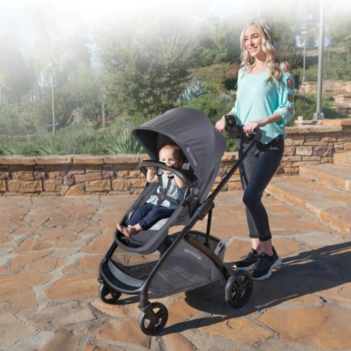 Carrito para Bebés Babytrend Passport Switch Negro