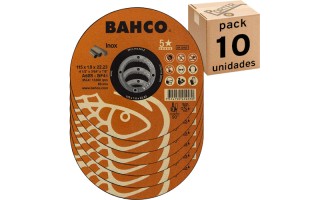 Disco de Corte Acero Inox. Bahco 3911 115mm x 1mm x10u Disco de Corte Acero Inox. Bahco 3911 115mm x 1mm x10u