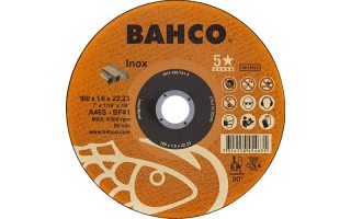 Disco de Corte Acero Inox. Bahco 3911 180mm x 1,6mm Disco de Corte Acero Inox. Bahco 3911 180mm x 1,6mm