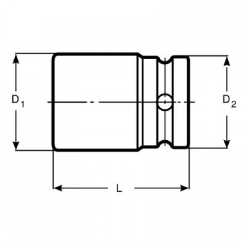 Llave Tubo Estr. Bahco SH enc.3/4" 1.1/8"