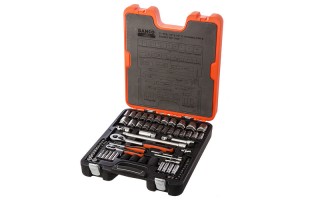 Llaves Tubo Bahco S800 enc.1/4" y enc.1/2" [mm] y [pulg] 77pzs