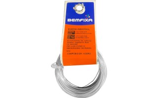 Alambre Galvanizado Bemfixa 148WG 1916 0,89mm 20m Alambre Galvanizado Bemfixa 148WG 1916 0,89mm 20m