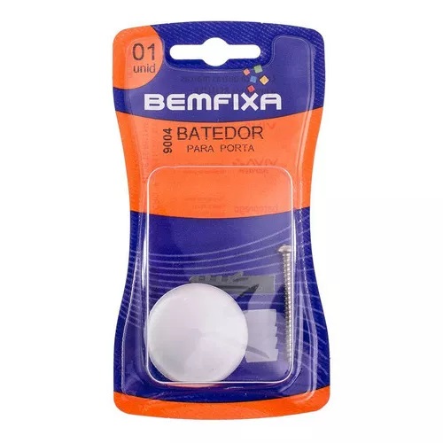 Tope para Puerta Bemfixa 9004 Redondo 3,4cm Blanco