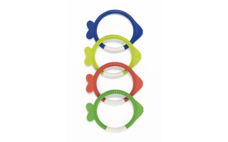 Juguetes Sumergibles para Buceo Hydro-Swim Anillos 4u Juguetes Sumergibles para Buceo Hydro-Swim Anillos 4u
