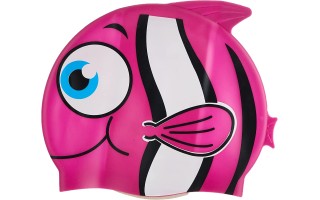 Gorro de Natación Infantil Hydro-Swim 26025 Pez Rosado Gorro de Natación Infantil Hydro-Swim 26025 Pez Rosado