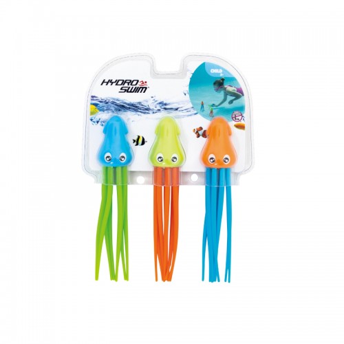 Juguetes Sumergibles para Buceo Hydro-Swim Calamares 3u