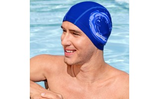 Gorro de Natación Bestway Sleek'N Stretch 26039 Azul Gorro de Natación Bestway Sleek'N Stretch 26039 Azul