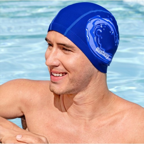 Gorro de Natación Bestway Sleek'N Stretch 26039 Azul