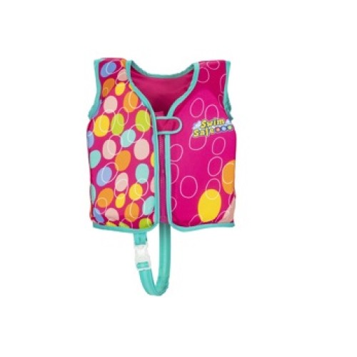 Chaleco de Natación Bestway Swim-Safe 18-30kg Rosado