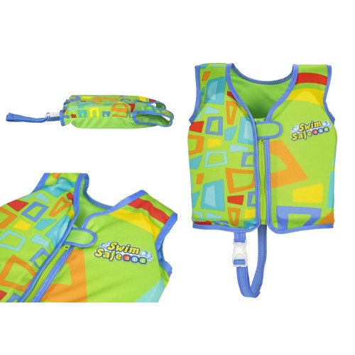 Chaleco de Natación Bestway Swim-Safe 18-30kg Verde