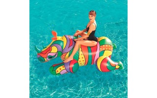 Flotador Inflable Bestway 41116 Rinoceronte Pop Flotador Inflable Bestway 41116 Rinoceronte Pop