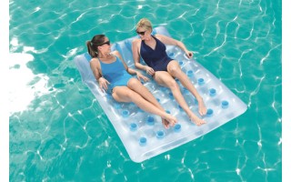 Colchoneta Inflable Bestway 43055 para Piscina Doble Colchoneta Inflable Bestway 43055 para Piscina Doble