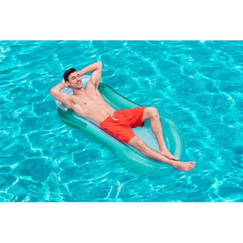 Colchoneta para Piscina con Red Bestway 43103 Turquesa