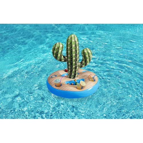 Portavasos Inflable Flotante Bestway 43244 Cactus