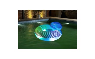 Flotador Inflable Bestway 43252 Anillo Luces LED Flotador Inflable Bestway 43252 Anillo Luces LED