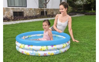 Piscina Infantil Bestway 51008 Inflable 101L Peces Piscina Infantil Bestway 51008 Inflable 101L Peces