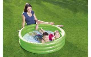 Piscina Infantil Bestway 51025 Inflable 140L Verde Piscina Infantil Bestway 51025 Inflable 140L Verde