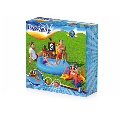 Parque Acuático Infantil Bestway 52211 Barco Pirata