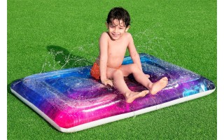 Colchoneta con Agua Bestway H2O GO 52290 Galaxy Blobz
