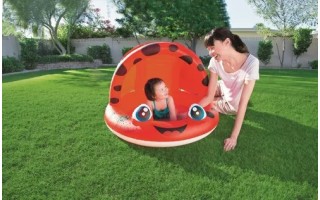 Piscina para Bebés Bestway 52189 Inflable 26L Rojo Piscina para Bebés Bestway 52189 Inflable 26L Rojo