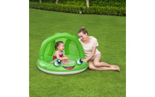 Piscina para Bebés Bestway 52189 Inflable 26L Verde Piscina para Bebés Bestway 52189 Inflable 26L Verde