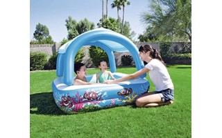 Piscina Infantil Bestway 52192 Inflable 265L con Techo Piscina Infantil Bestway 52192 Inflable 265L con Techo