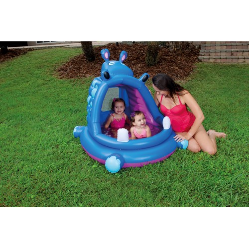 Piscina para Bebés Bestway 52218 Inflable 40L Hipopótamo