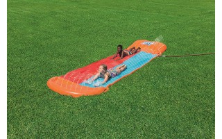 Pista Deslizante Bestway H2O GO 52255 Doble 5,49m Pista Deslizante Bestway H2O GO 52255 Doble 5,49m