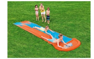 Pista Deslizante Bestway H2OGO! 52328 4,9m Doble Pista Deslizante Bestway H2OGO! 52328 4,9m Doble