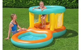 Mini Globo Loco y Piscina Bestway 52385 239x142x102cm Mini Globo Loco y Piscina Bestway 52385 239x142x102cm
