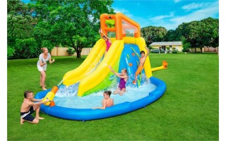 Parque Acuático Inflable Bestway H2OGO! Mount Splashmore Parque Acuático Inflable Bestway H2OGO! Mount Splashmore