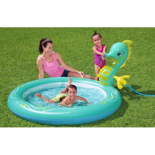 Piscina Infantil Bestway Inflable 140L Caballito de Mar