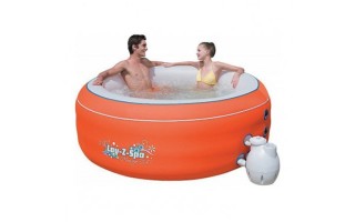Bañera de Hidromasajes Bestway Lay-Z-Spa Naranja 900L Bañera de Hidromasajes Bestway Lay-Z-Spa Naranja 900L