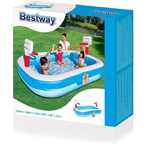 Piscina Bestway 54122 Inflable p/ Niños Basketball 636L