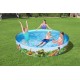 Piscina Infantil Bestway 55022 Rígida 946L Dinosaurios