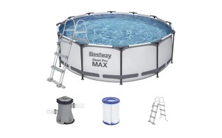 Piscina Bestway 56418 Estructura 9.150 Litros Blanco Piscina Bestway 56418 Estructura 9.150 Litros Blanco