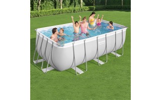 Piscina Bestway 56456 Estructura Rectang 8124L + Filtro Piscina Bestway 56456 Estructura Rectang 8124L + Filtro