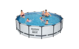 Piscina Bestway 56488 Estructura Redonda 14970L +Filtro Piscina Bestway 56488 Estructura Redonda 14970L +Filtro