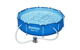 Piscina Bestway 56679 Estructura Redonda 4678L + Filtro Piscina Bestway 56679 Estructura Redonda 4678L + Filtro