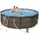 Piscina Bestway 56709 Estructura 9150 Litros Ratan