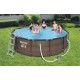 Piscina Bestway 56709 Estructura 9150 Litros Ratan