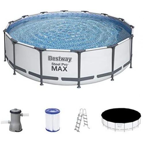 Piscina Bestway 56950 Estructura 13000 Litros + Filtro Piscina Bestway 56950 Estructura 13000 Litros + Filtro