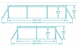 Piscina Bestway 56411 Estructura Rectang 3300L + Filtro Piscina Bestway 56411 Estructura Rectang 3300L + Filtro