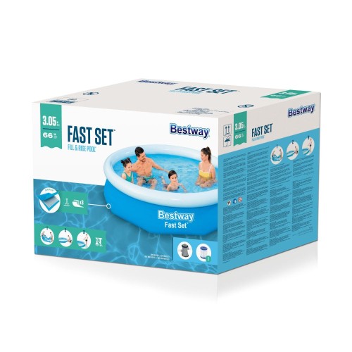 Piscina Bestway 57458 Borde Inflable 3200L + Filtro